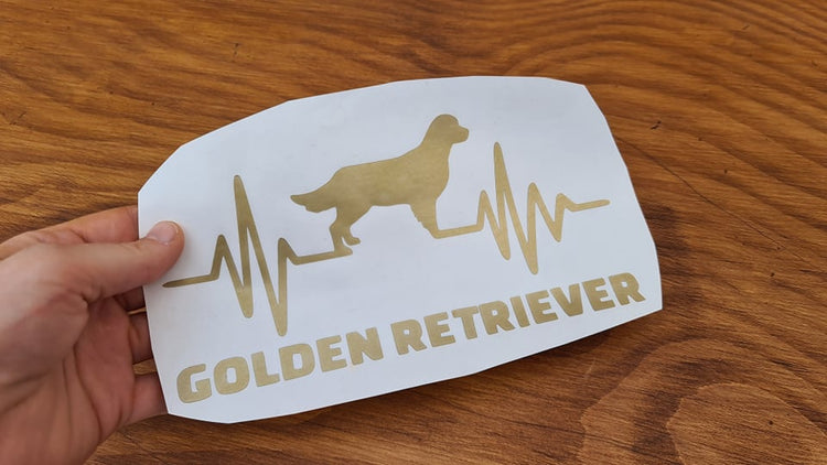 Golden Retriever Sticker