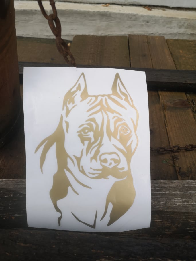 Amstaff / PittBull Sticker