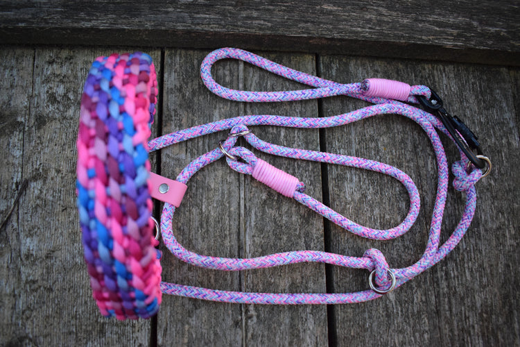 Pony Dog set: collar and leash