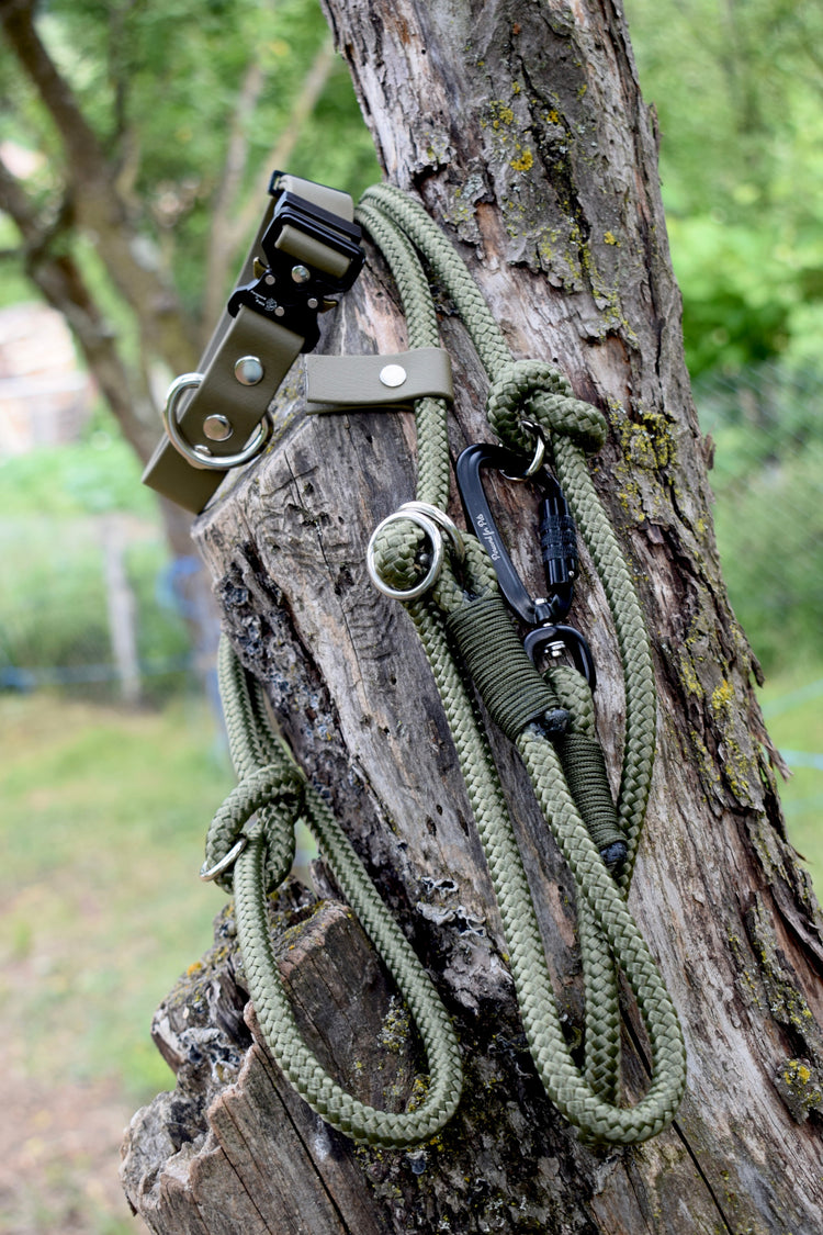 Olive Dog Loop Leash