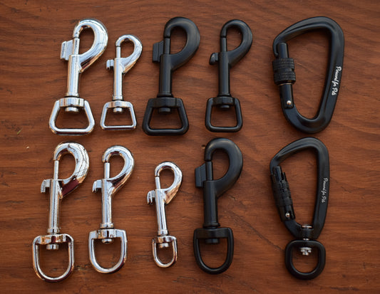 Maybe the most important part of Dog gear : HARDWARE !