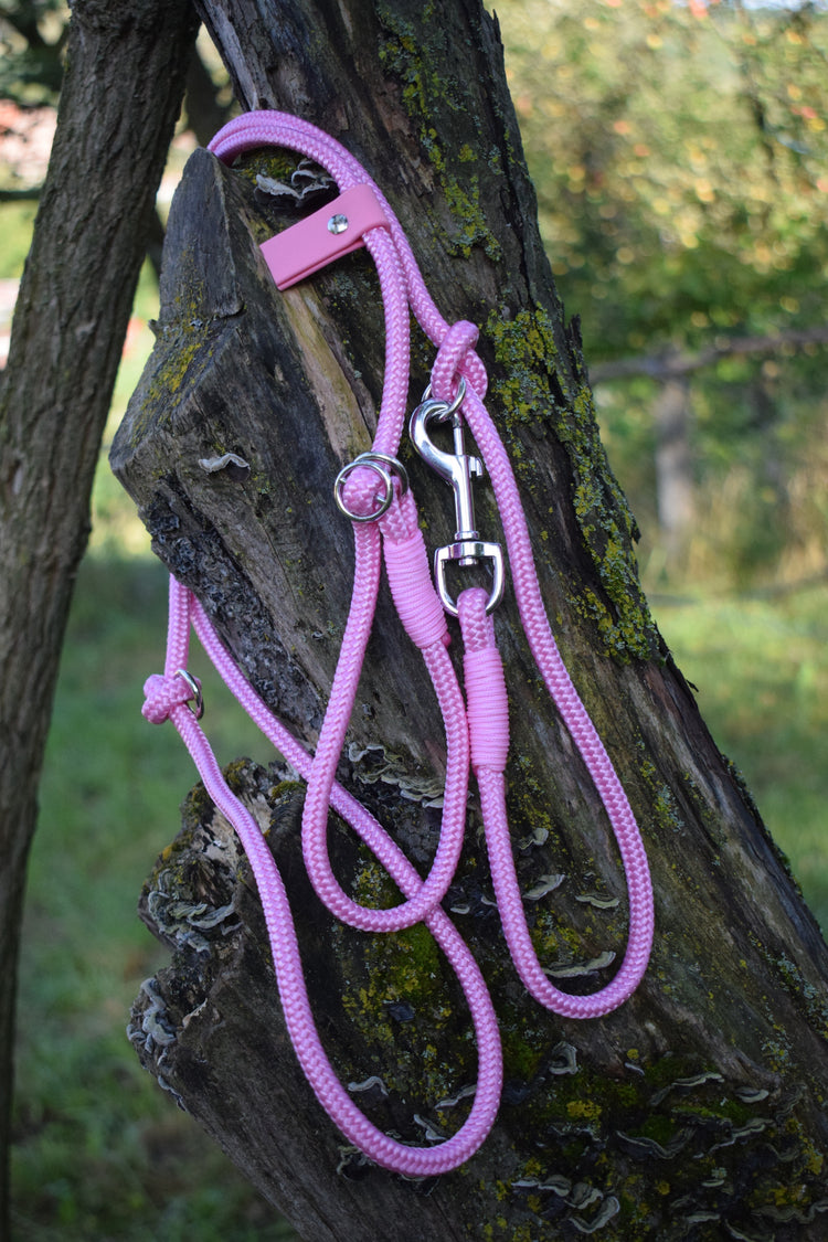 Light Pink Dog Loop Leash
