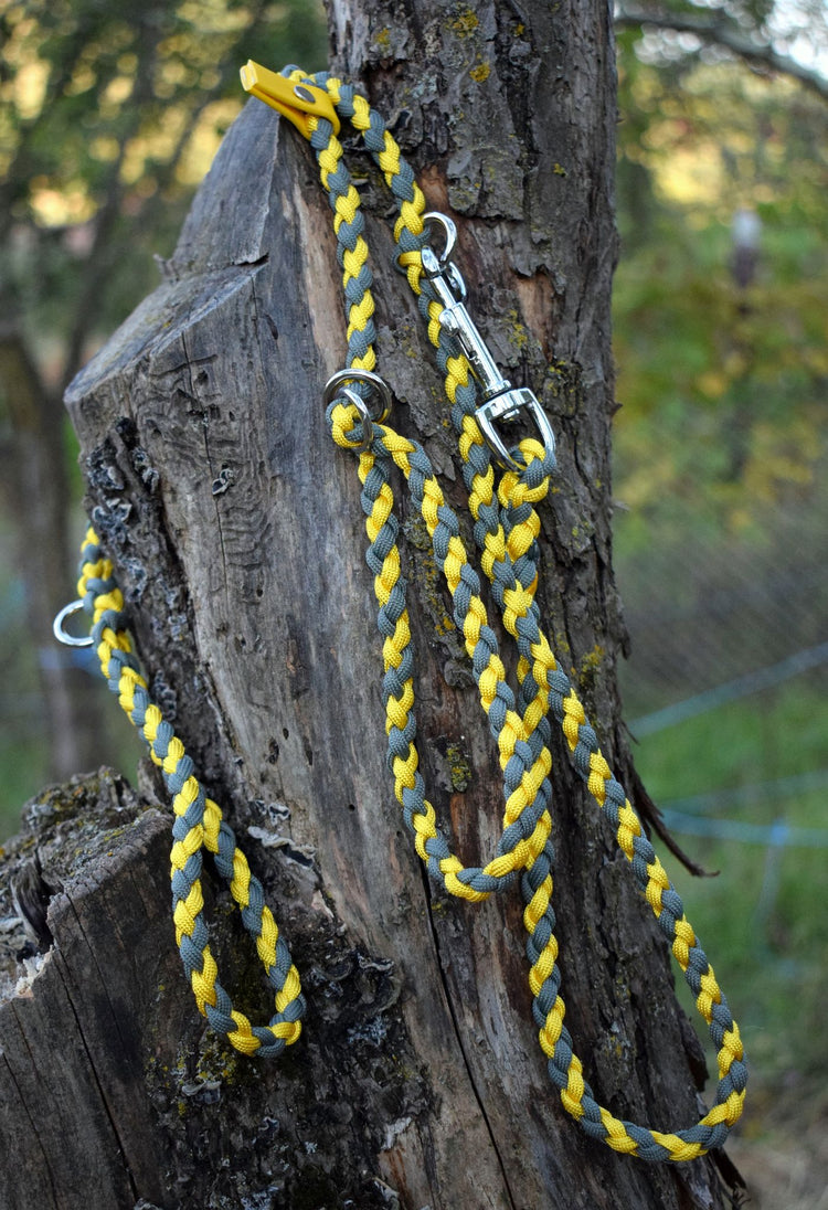 Small braid Dog loop leash - custom colors