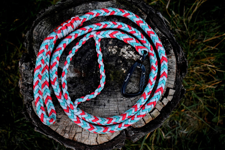 Traffic Leash Herringbone braid - custom colors