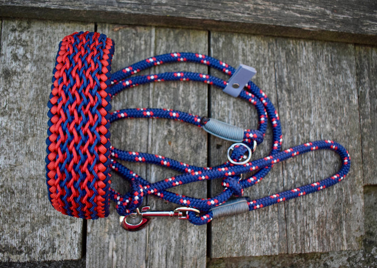 Capitan Dog set: collar and leash