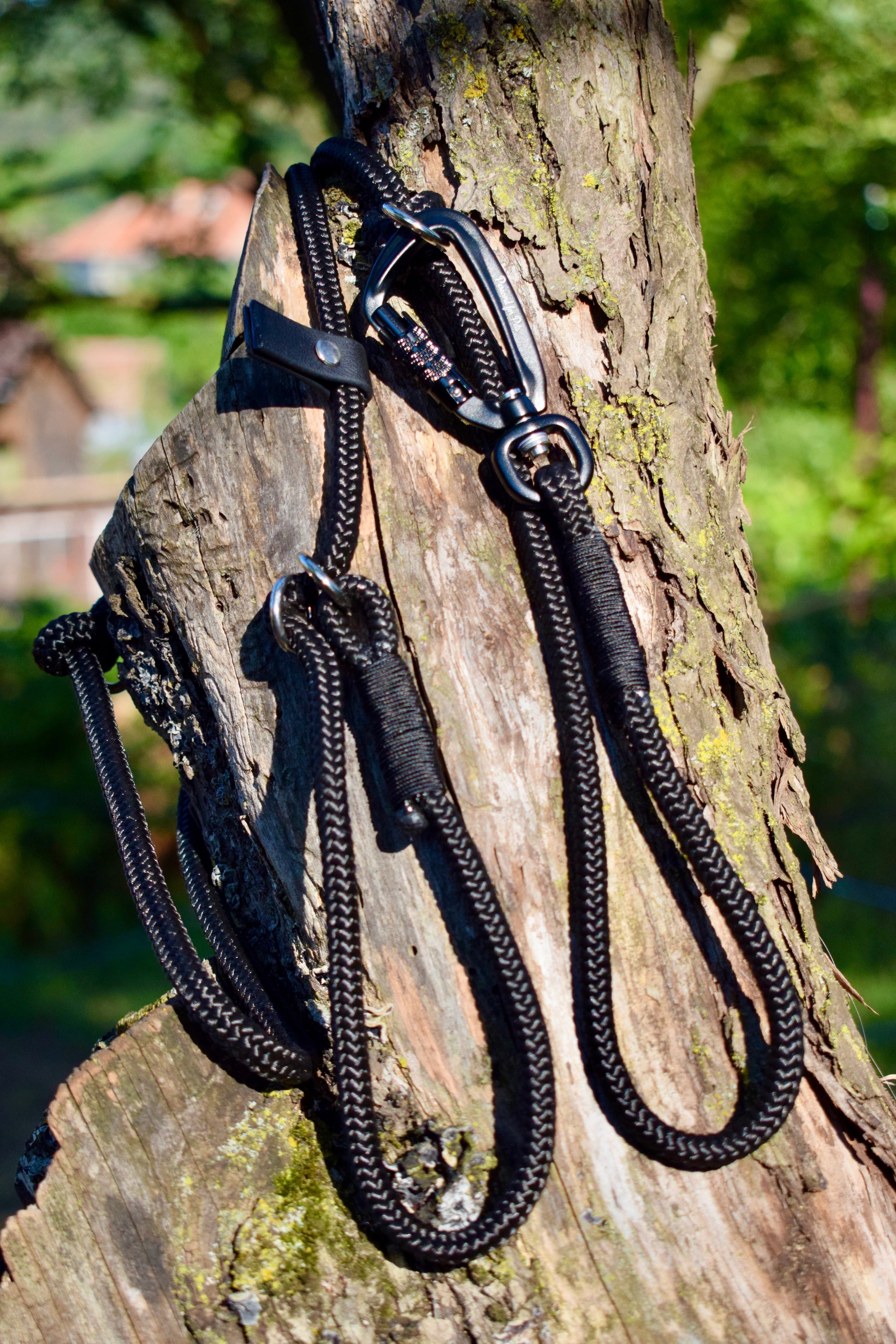 Aqua Dog Loop Leash | Handmade Accessories | Paracord for Pets ...