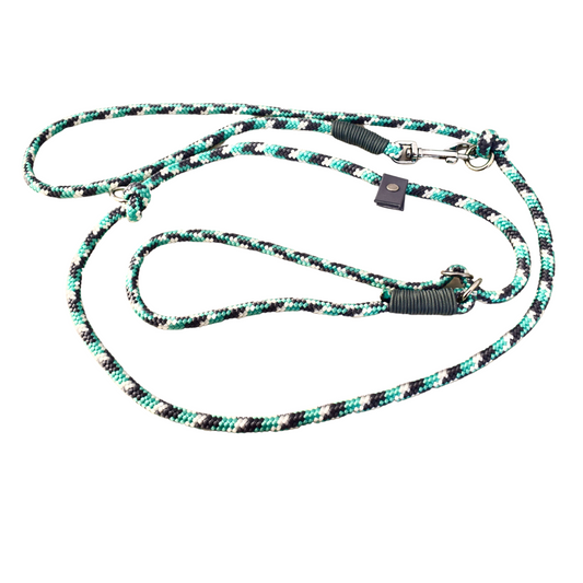 Mint camo Dog Loop Leash